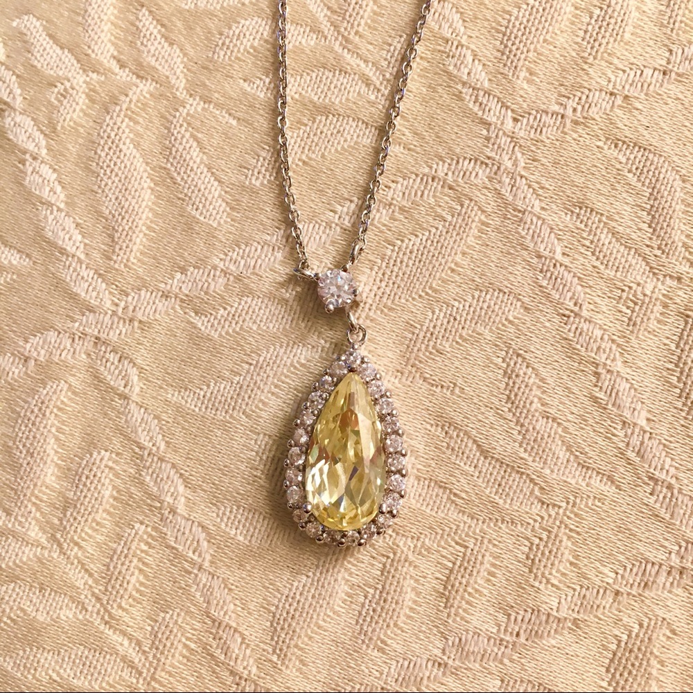 CZ Pendant Necklace